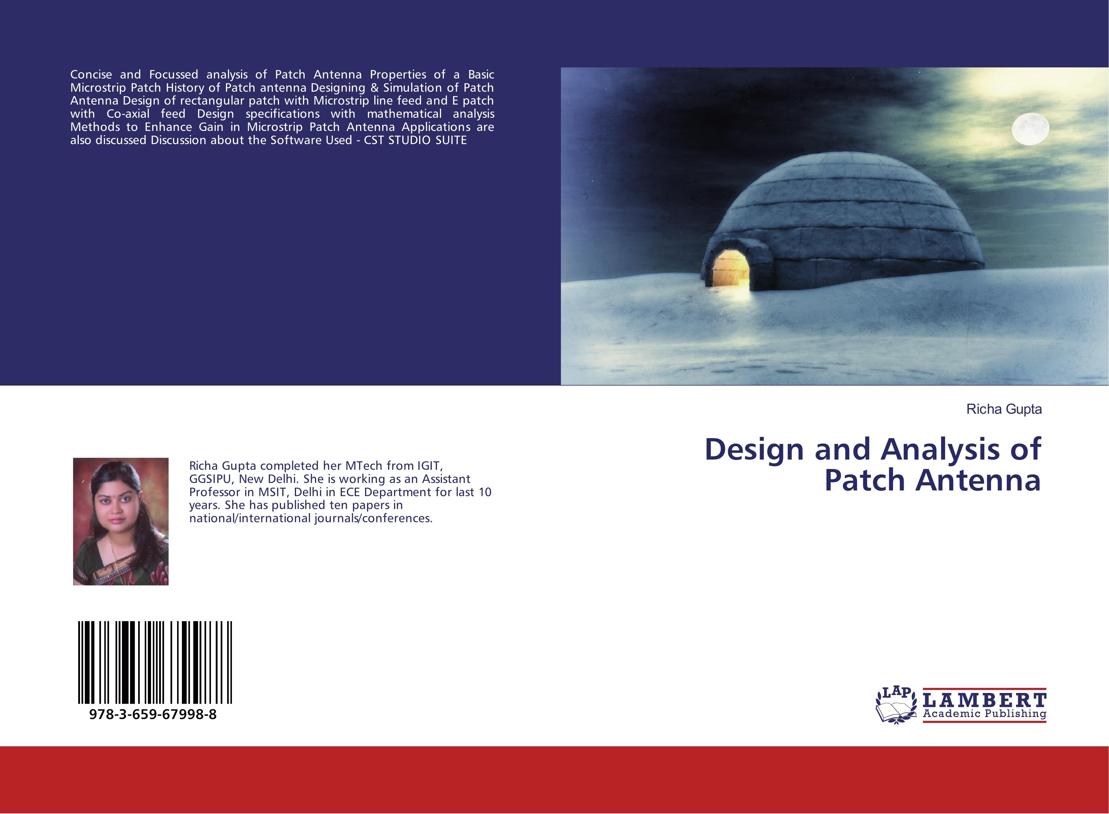 Vorderes Coverbild Design and Analysis of Patch Antenna