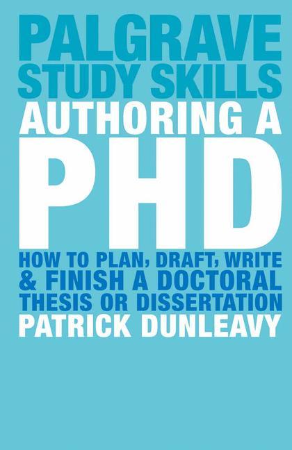 Vorderes Coverbild Authoring a PhD
