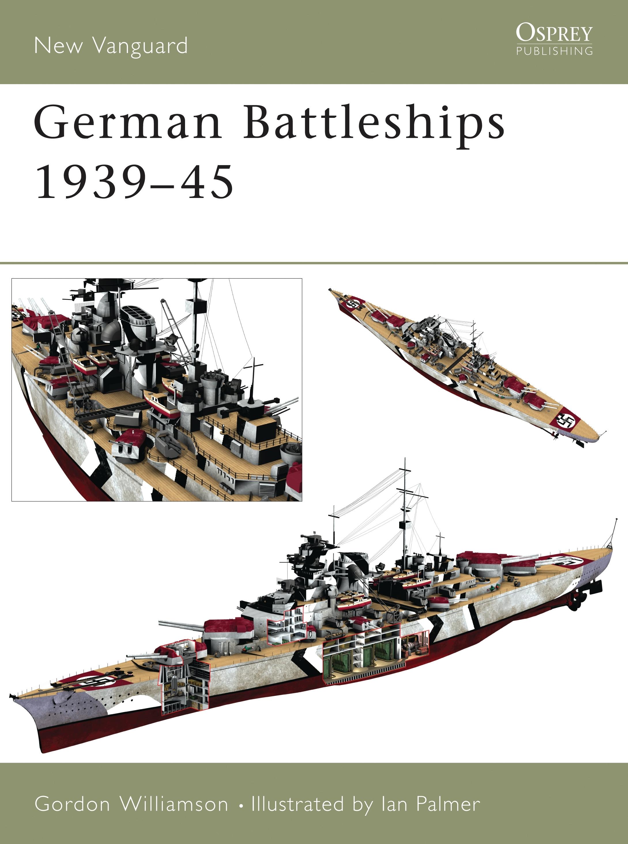 Vorderes Coverbild German Battleships 1939-45