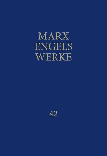 Vorderes Coverbild MEW / Marx-Engels-Werke Band 42