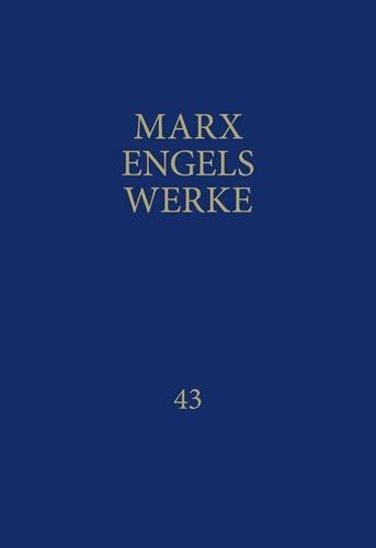 Vorderes Coverbild MEW / Marx-Engels-Werke Band 43