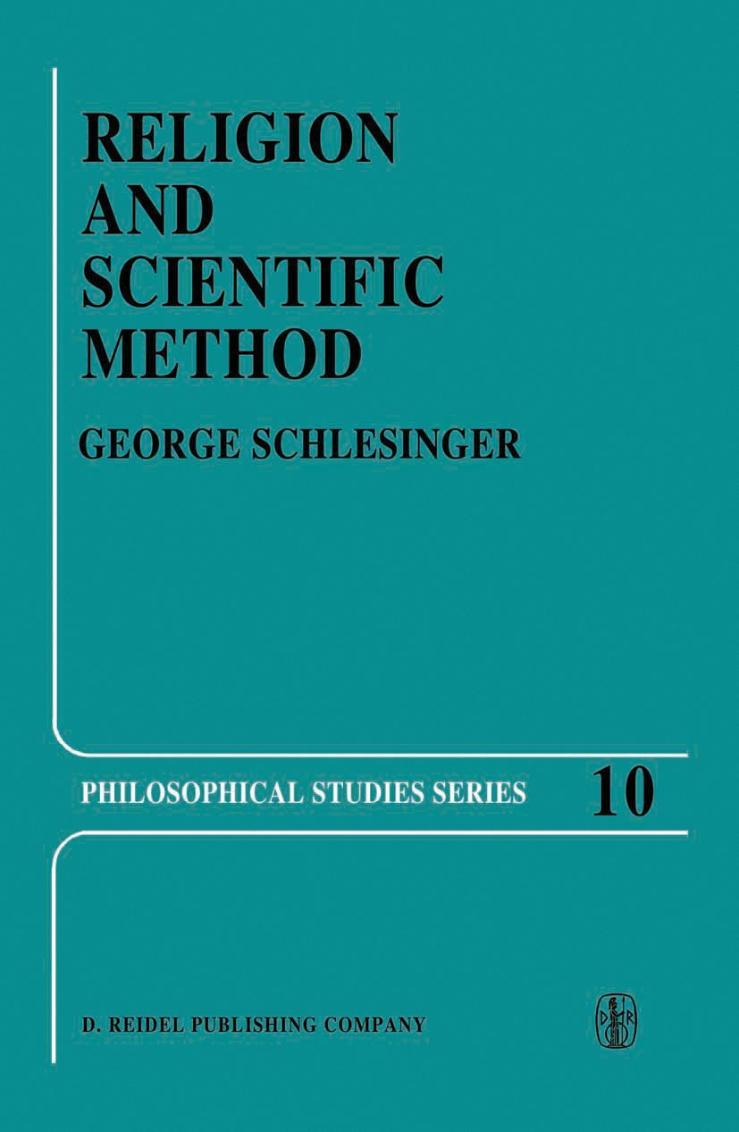 Vorderes Coverbild Religion and Scientific Method