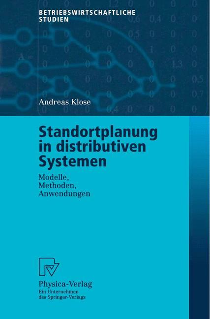 Vorderes Coverbild Standortplanung in distributiven Systemen