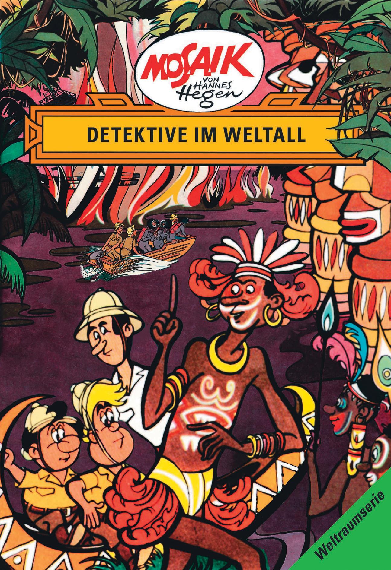 Vorderes Coverbild Die Digedags. Weltraum-Serie 05. Detektive im Weltall