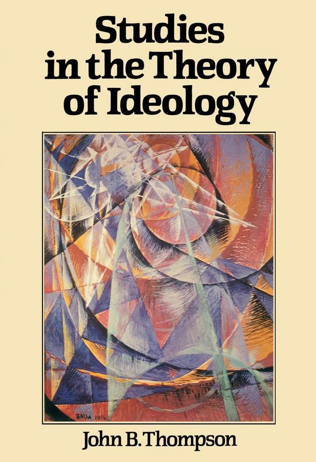 Vorderes Coverbild Studies in the Theory of Ideology