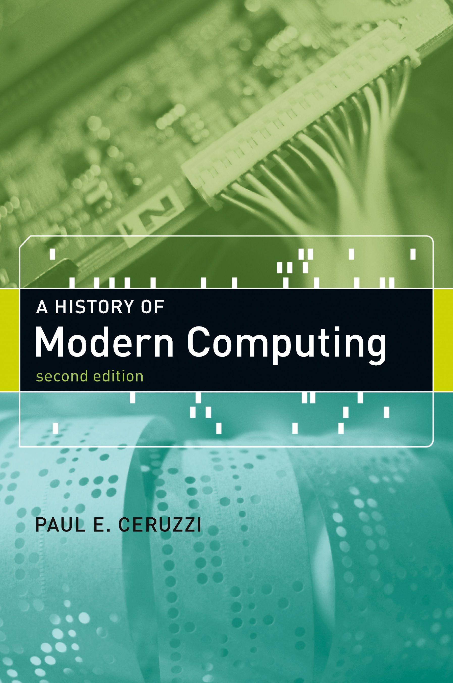Vorderes Coverbild A History of Modern Computing, second edition