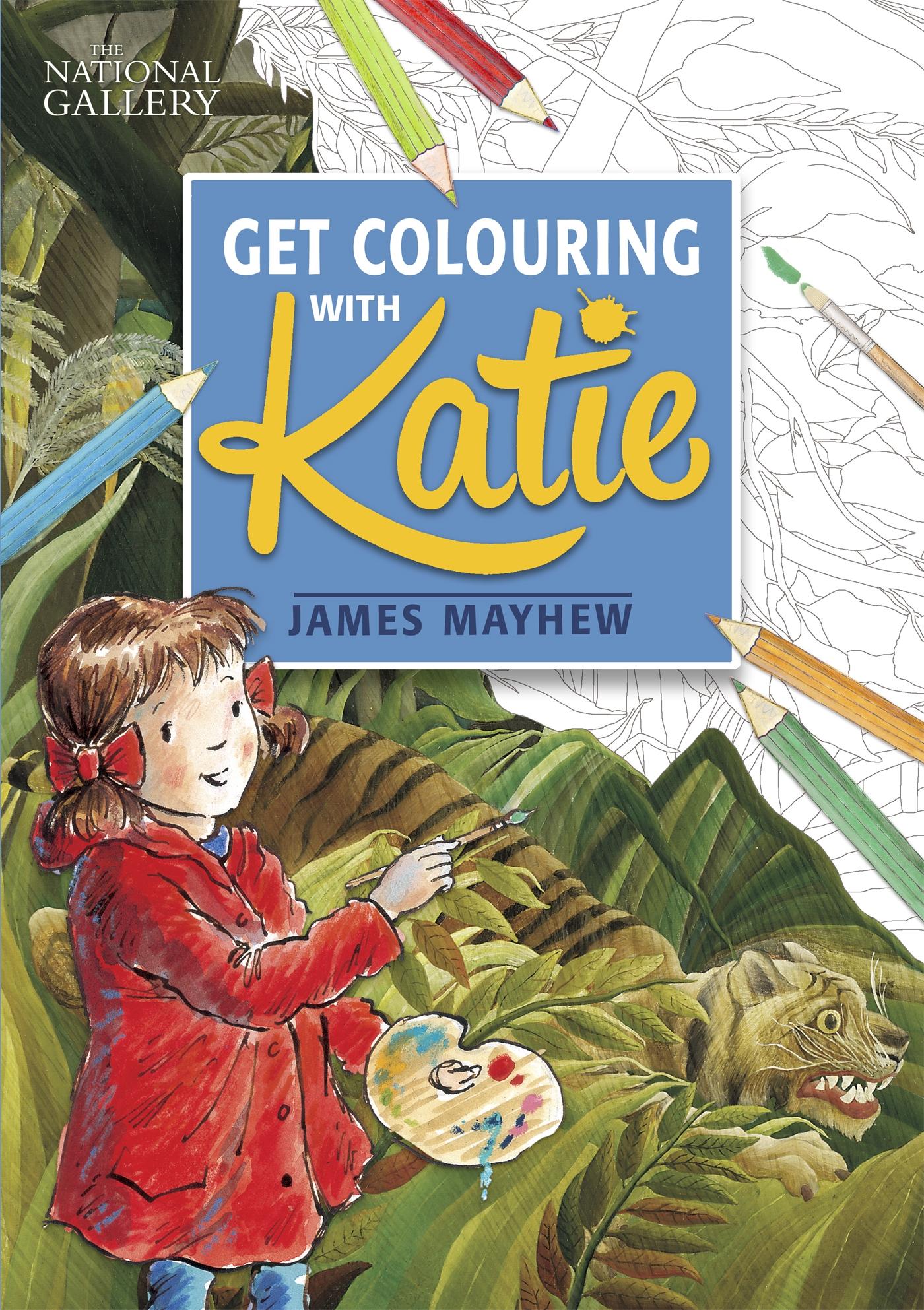 Vorderes Coverbild The National Gallery Get Colouring with Katie