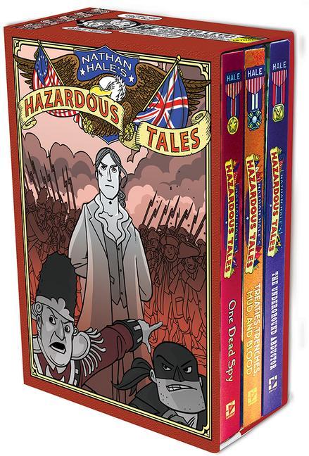 Vorderes Coverbild Nathan Hale's Hazardous Tales Set
