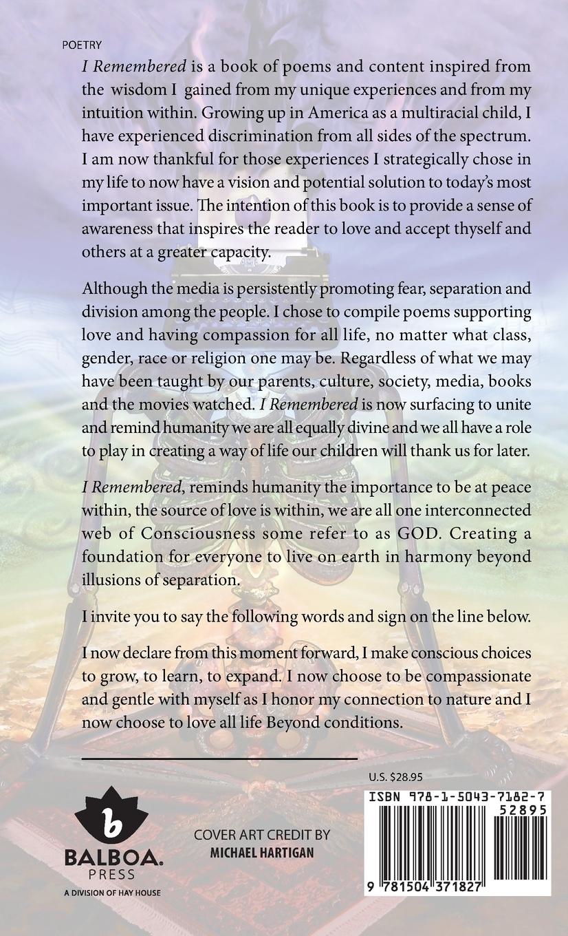 Rückseitencover I Remembered