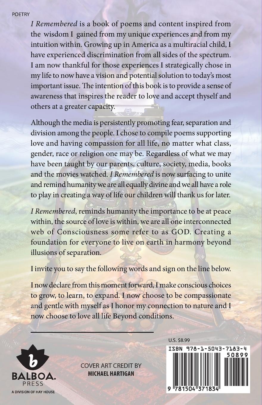 Rückseitencover I Remembered