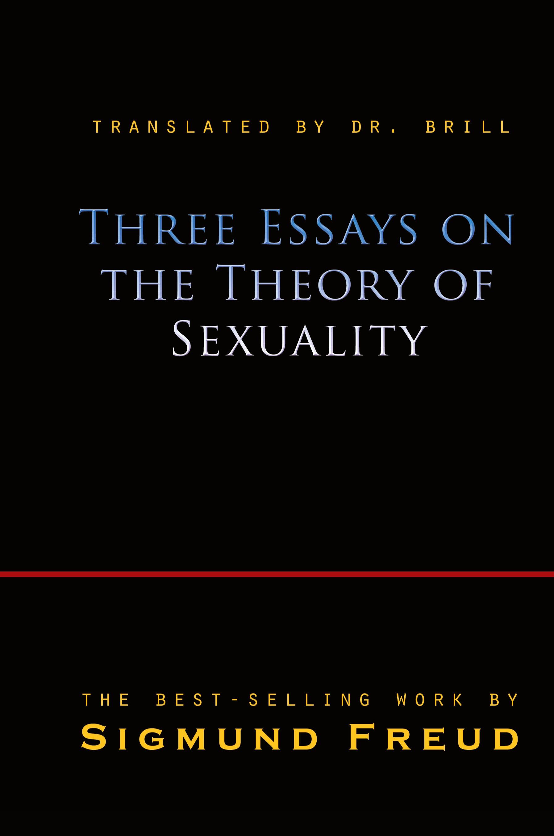 Vorderes Coverbild Three Essays on the Theory of Sexuality