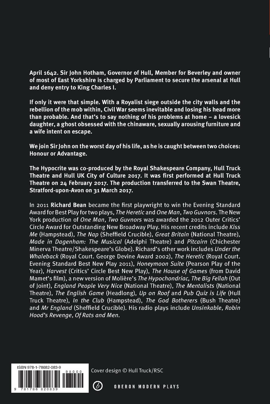 Rückseitencover The Hypocrite