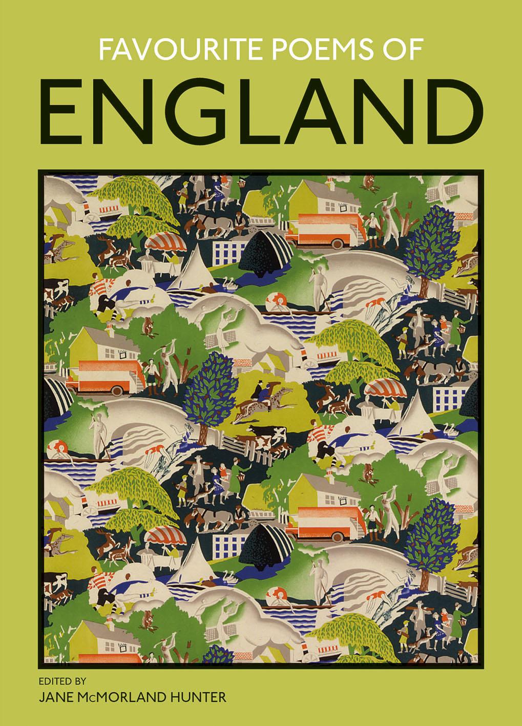 Vorderes Coverbild Favourite Poems of England