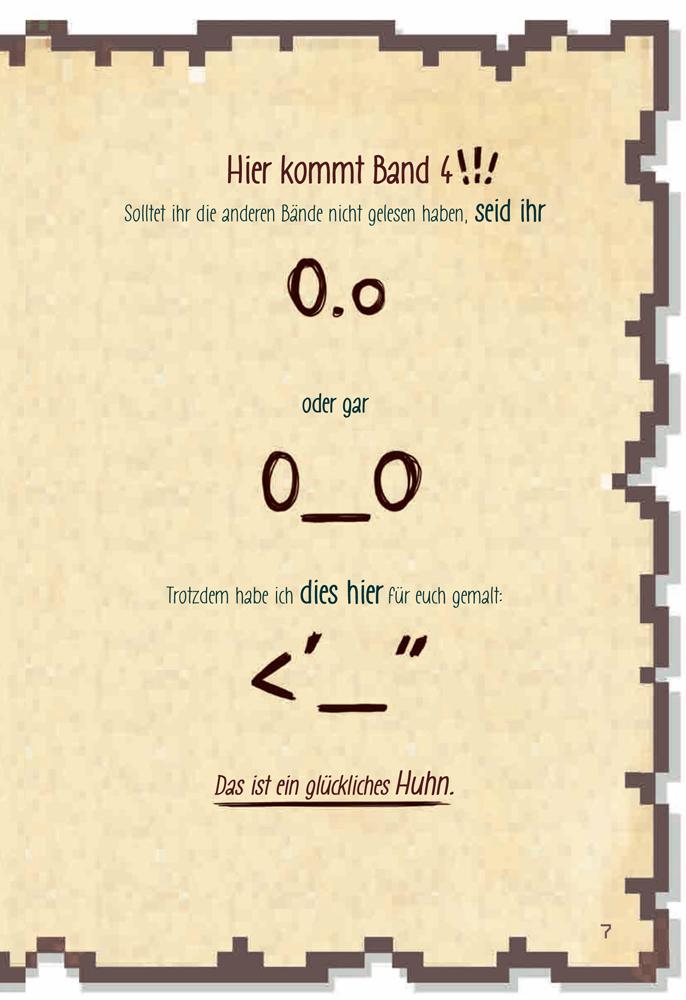 Beispielinhalt (Bild) Tagebuch eines wahren Kriegers (Noobs) (Band 4)