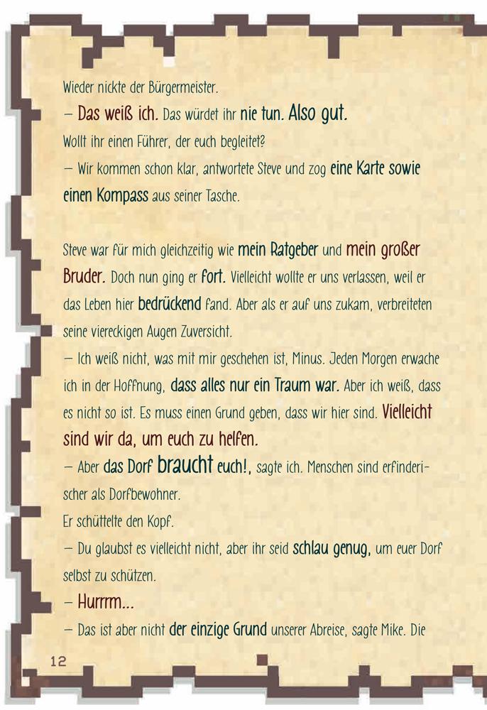 Beispielinhalt (Bild) Tagebuch eines wahren Kriegers (Noobs) (Band 4)