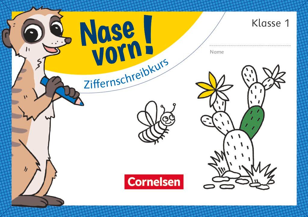 Vorderes Coverbild Nase vorn! - Mathematik 1. Schuljahr - Ziffernschreibkurs