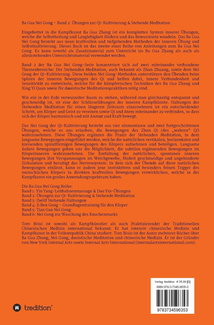 Rückseitencover Ba Gua Nei Gong