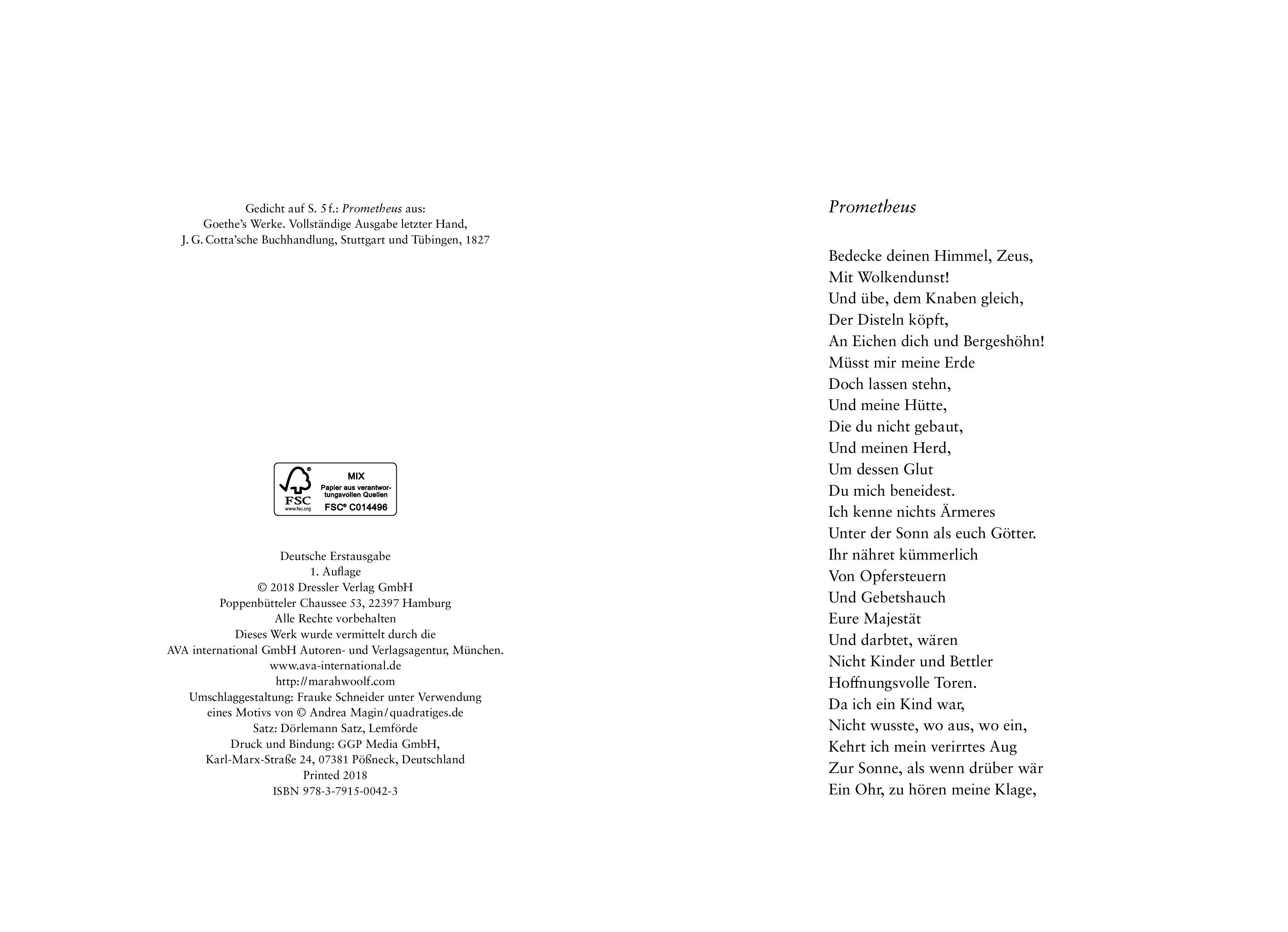 Beispielinhalt (Bild) GötterFunke 03 - Verlasse mich nicht!