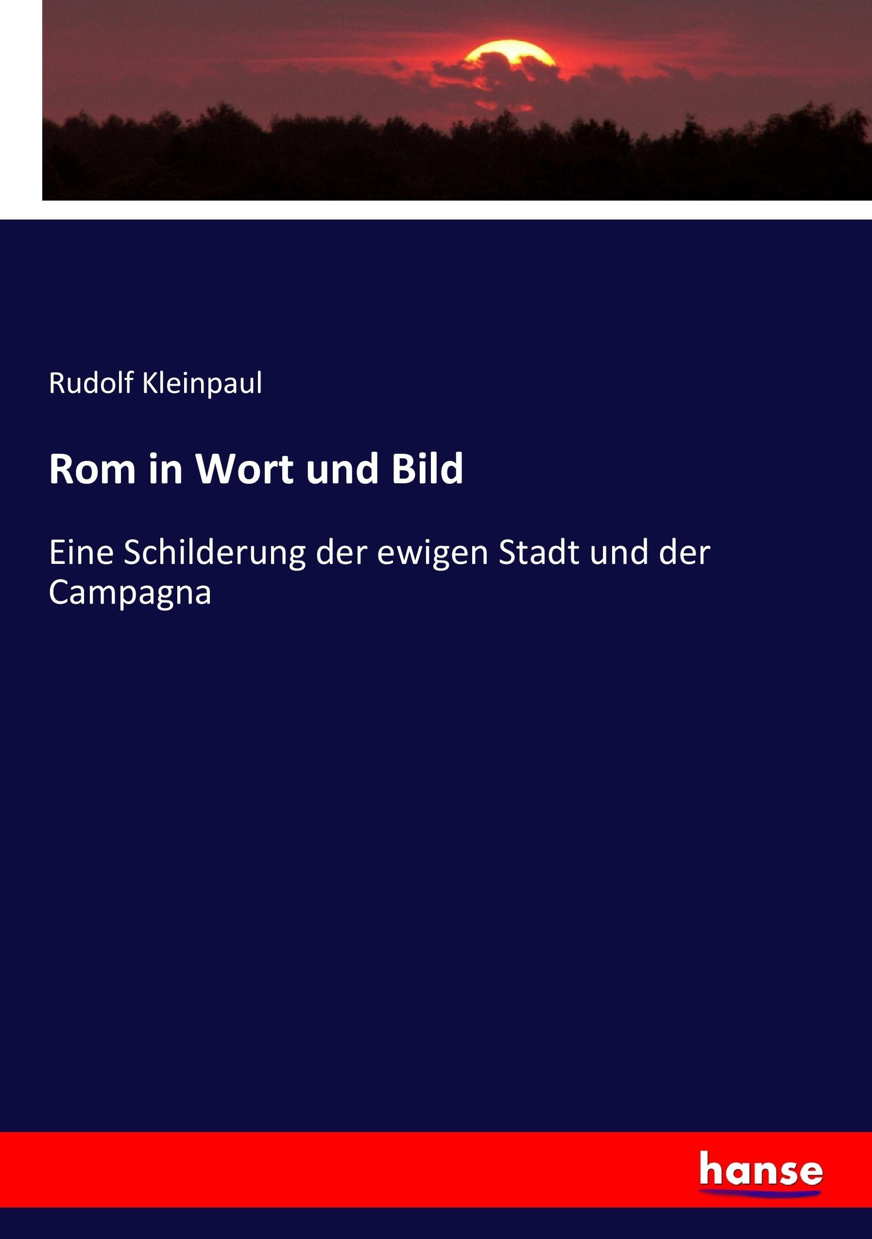 Vorderes Coverbild Rom in Wort und Bild