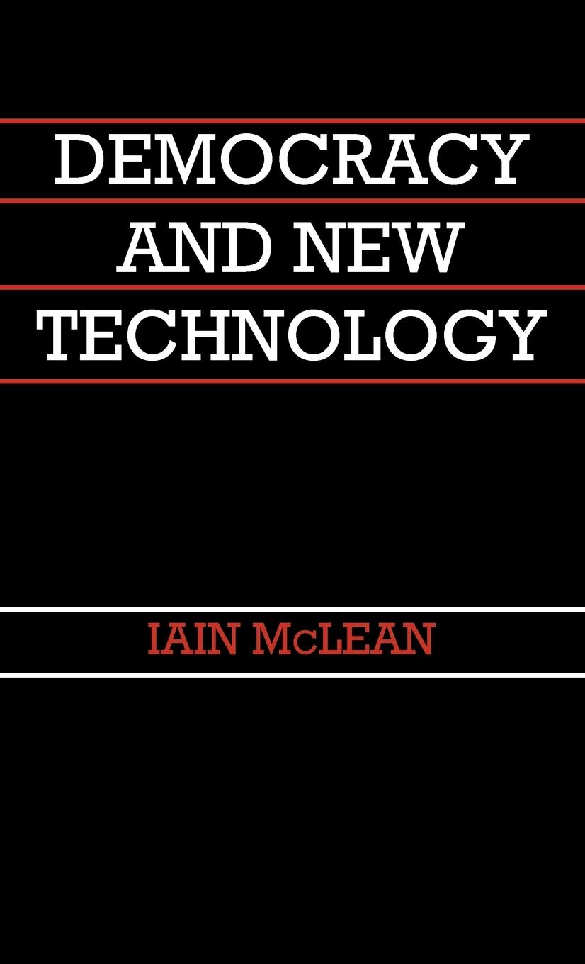Vorderes Coverbild Democracy and New Technology