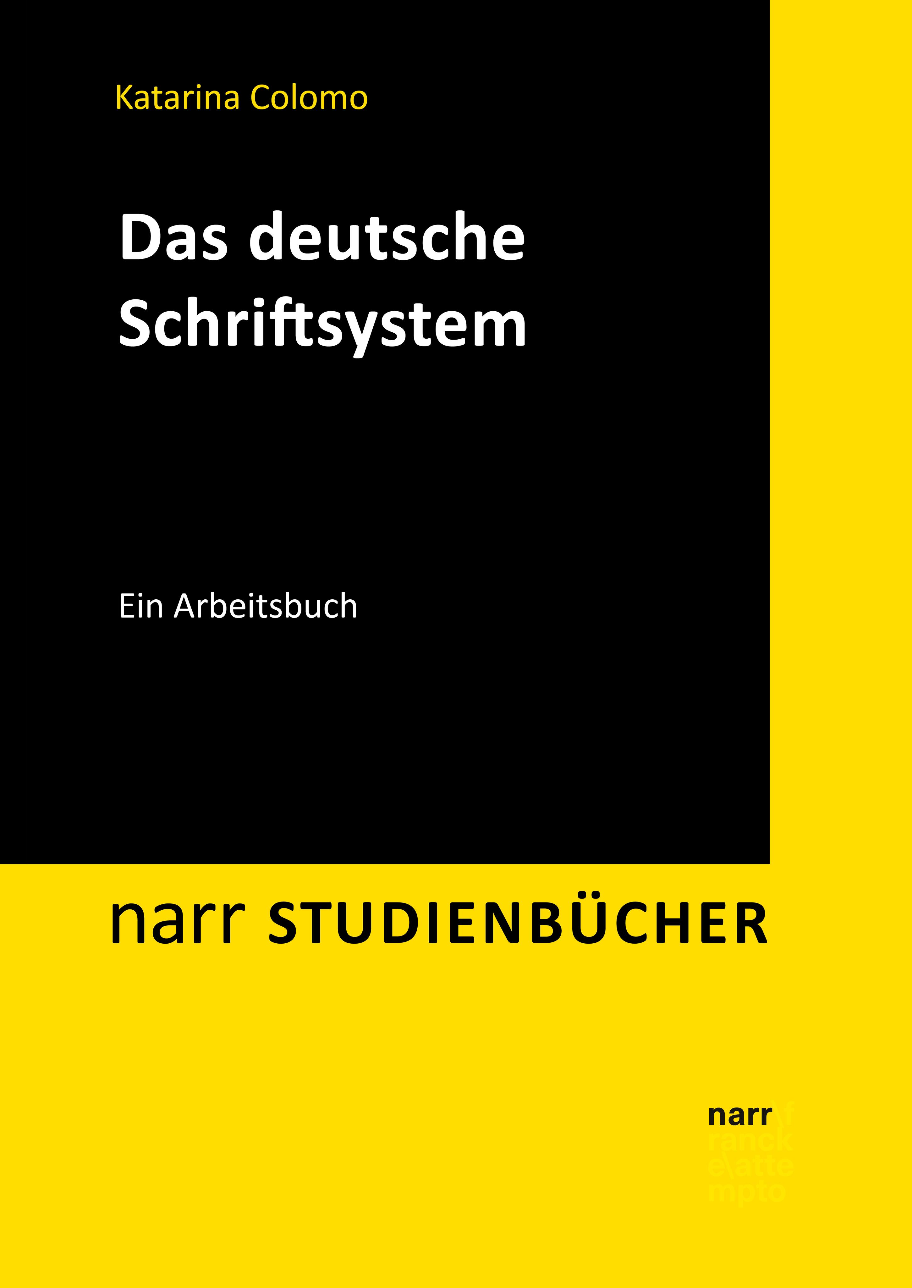 Vorderes Coverbild Das deutsche Schriftsystem