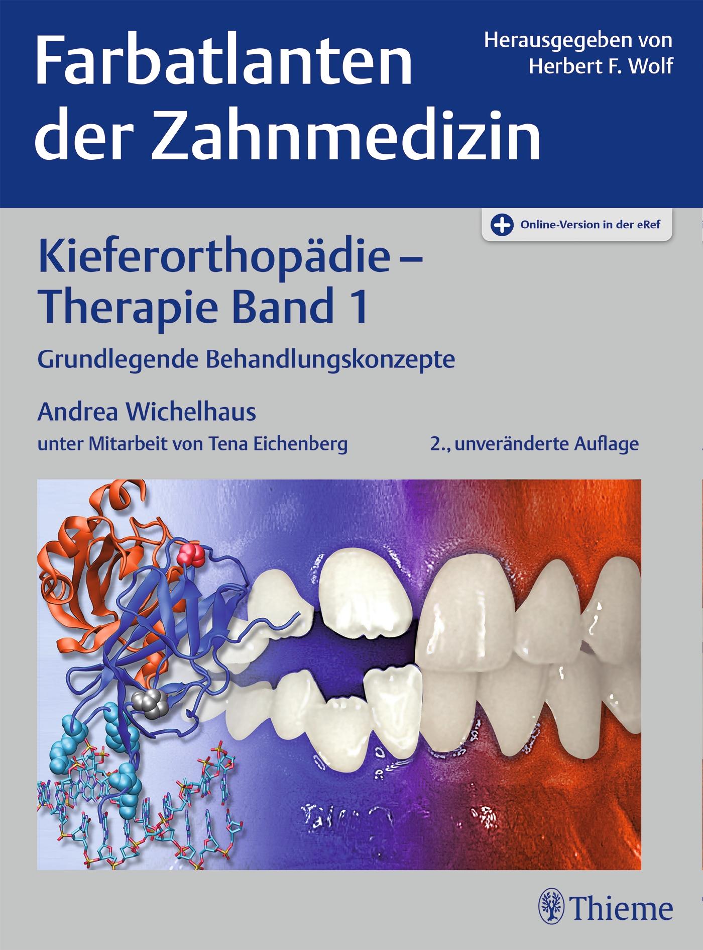 Vorderes Coverbild Farbatlanten der Zahnmedizin 9: Kieferorthopädie - Therapie. Band 1