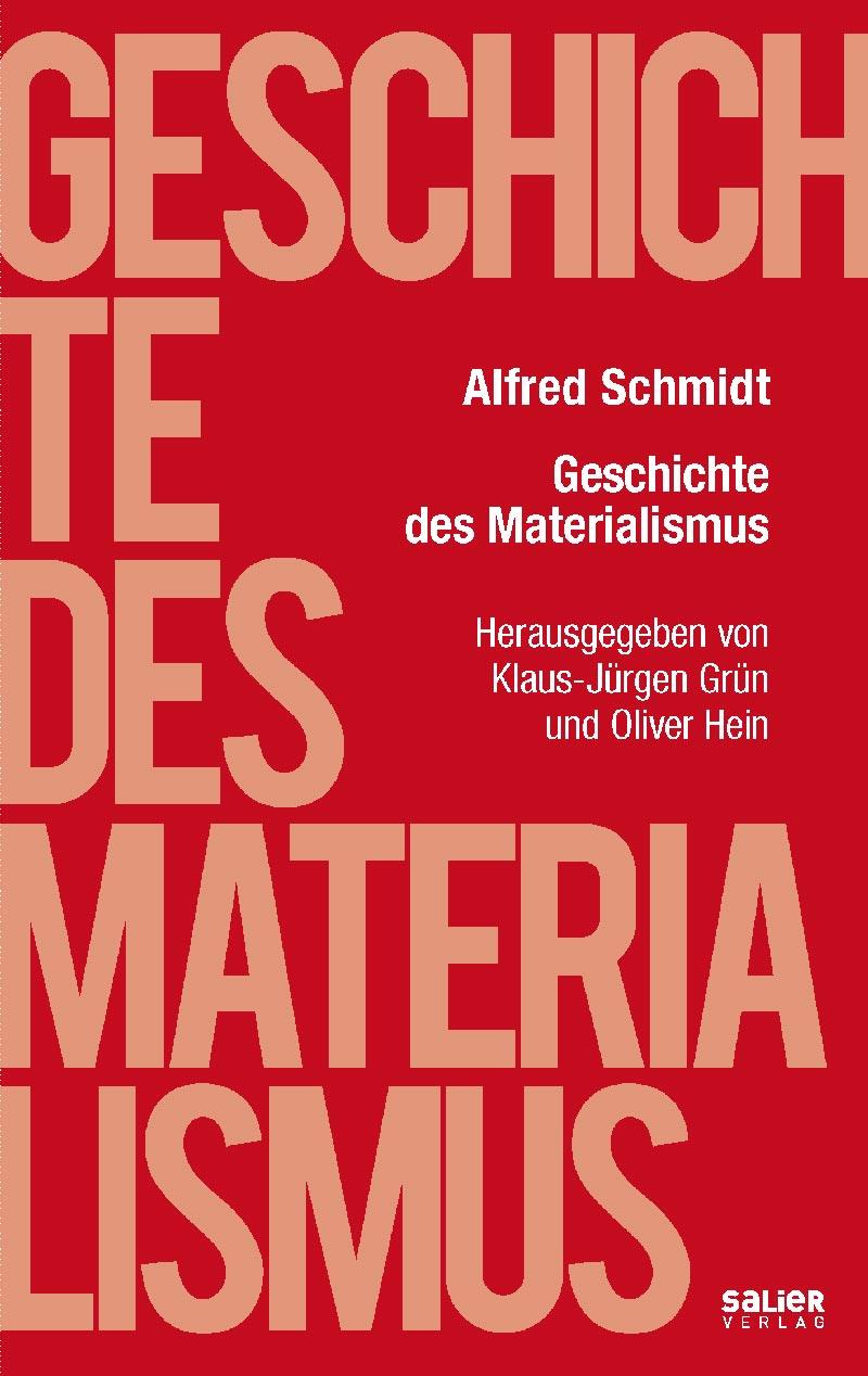 Vorderes Coverbild Geschichte des Materialismus