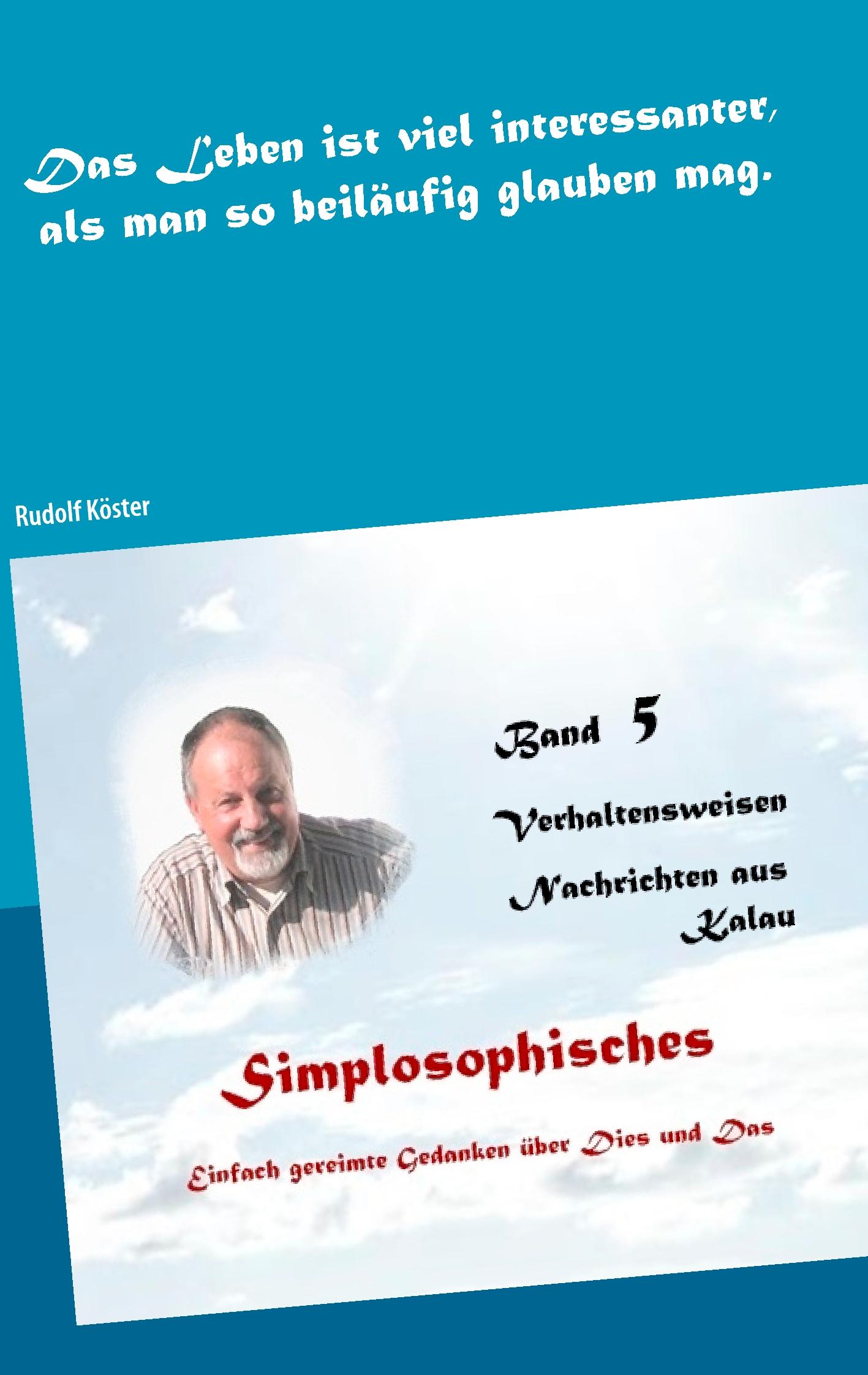 Vorderes Coverbild Simplosophisches 5