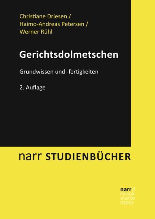 Vorderes Coverbild Gerichtsdolmetschen