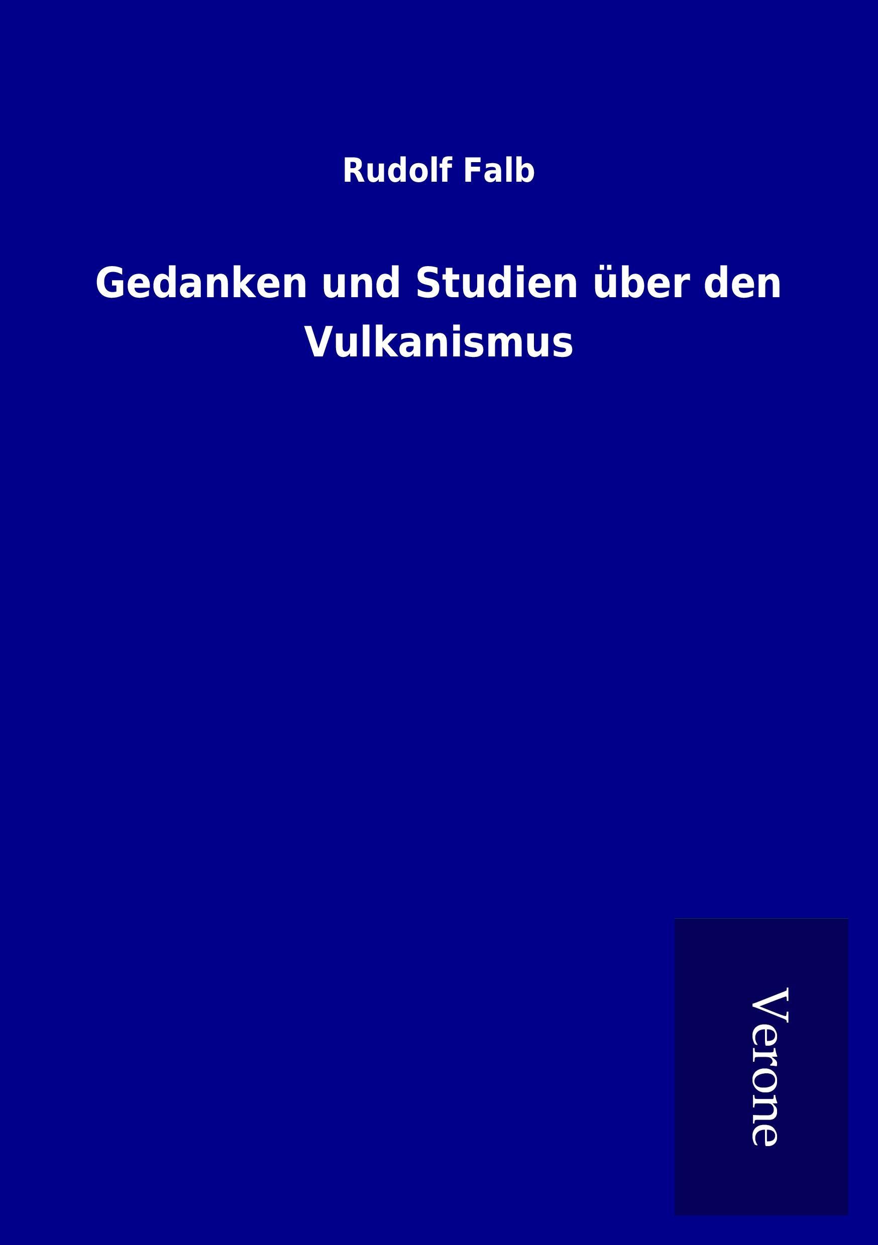 Vorderes Coverbild Gedanken und Studien über den Vulkanismus
