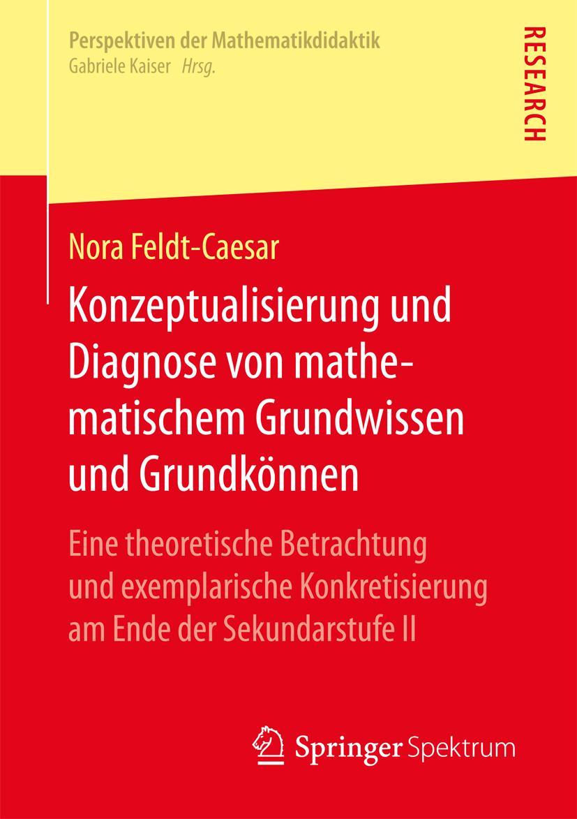 Vorderes Coverbild Konzeptualisierung und Diagnose von mathematischem Grundwissen und Grundkönnen