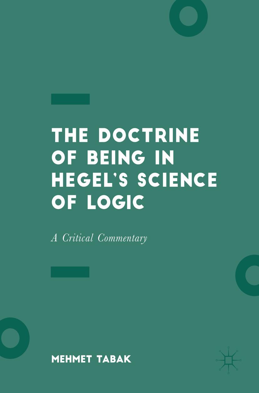 Vorderes Coverbild The Doctrine of Being in Hegel's Science of Logic