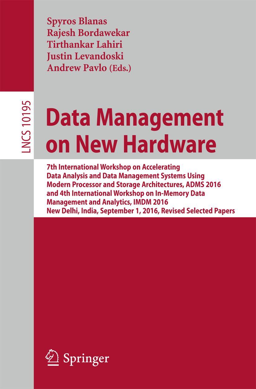 Vorderes Coverbild Data Management on New Hardware