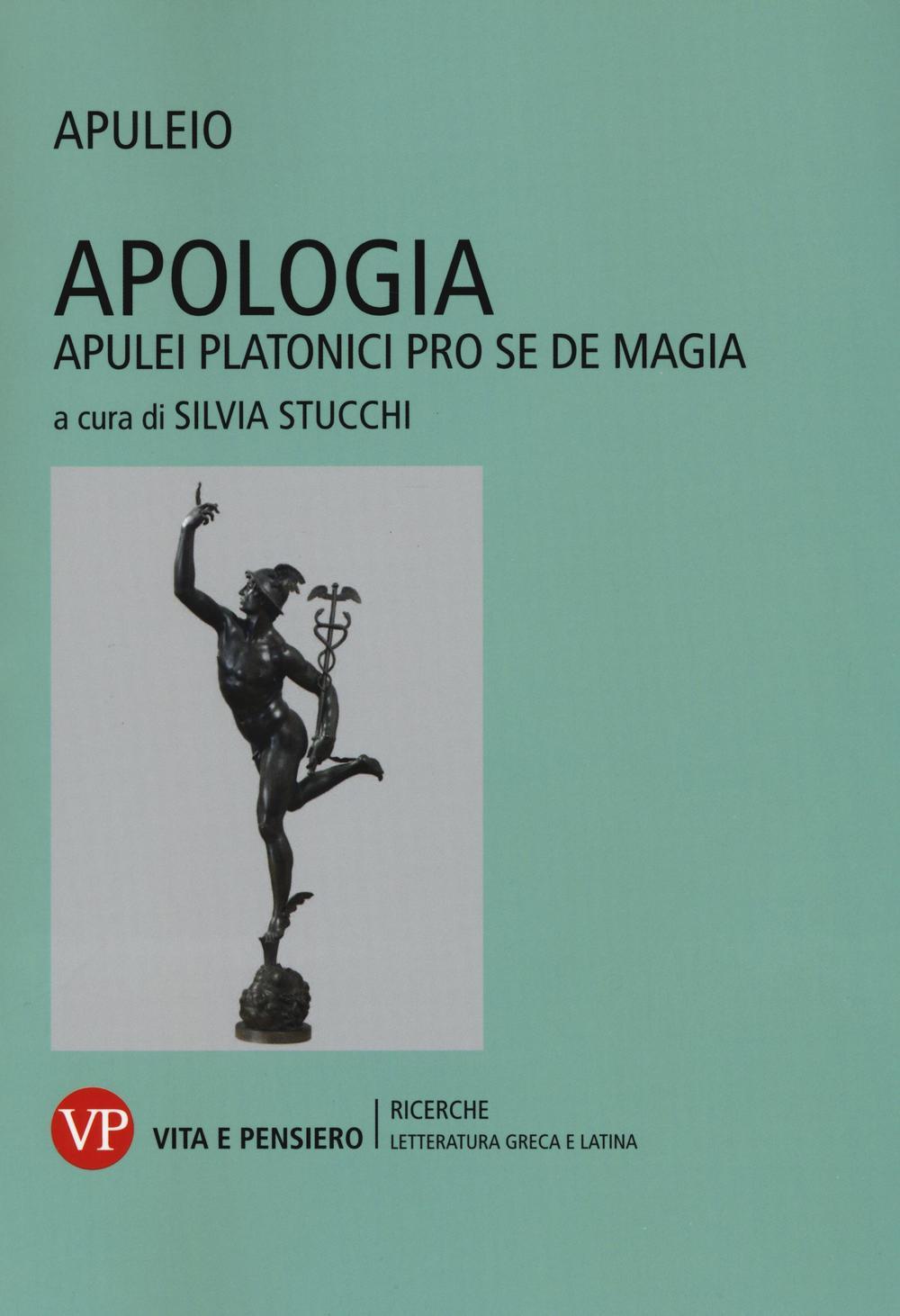 Vorderes Coverbild Apologia. Apulei Platonici pro se de magia. Testo latino a fronte