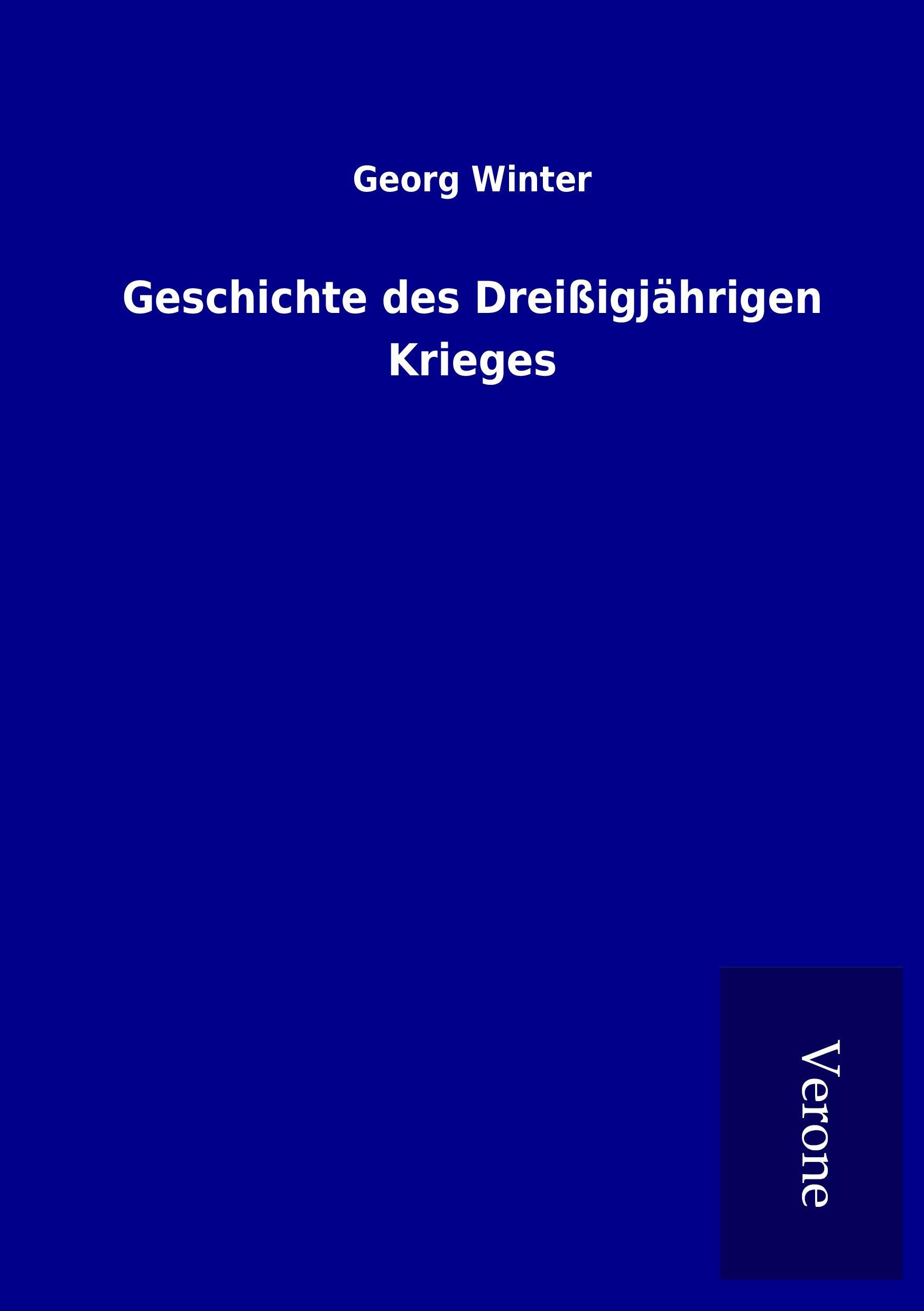 Vorderes Coverbild Geschichte des Dreißigjährigen Krieges