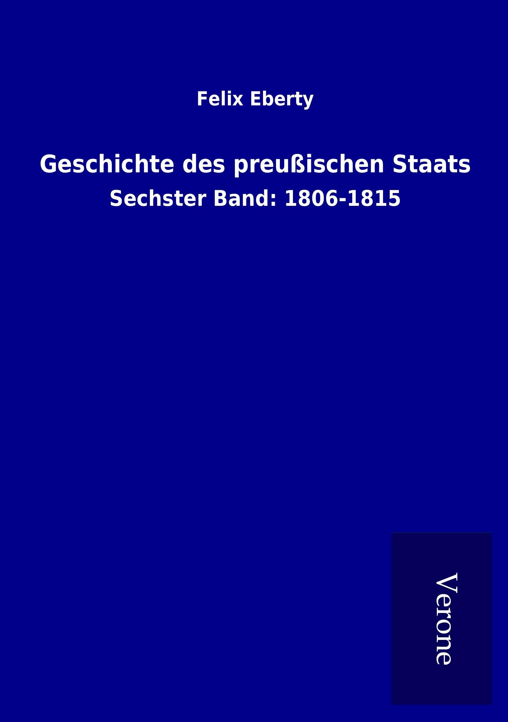 Vorderes Coverbild Geschichte des preußischen Staats