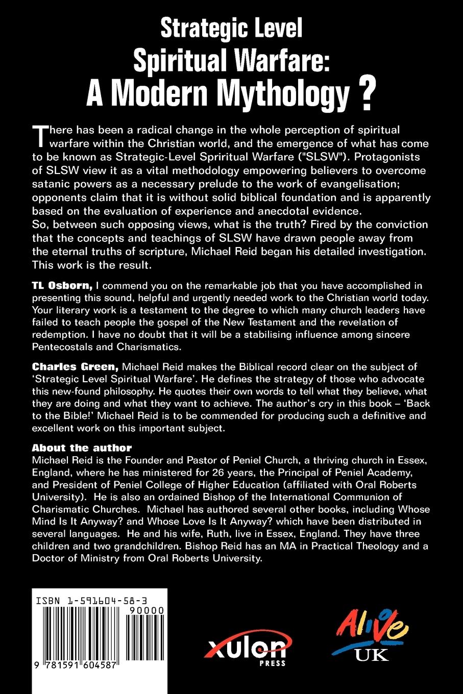 Rückseitencover Strategic Level Spiritual Warfare