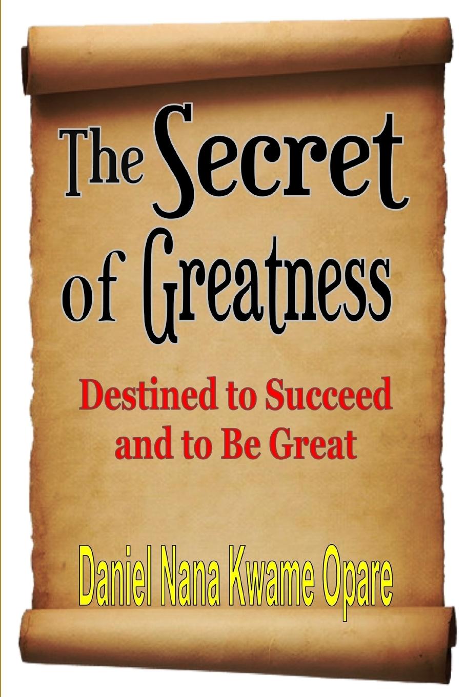 Vorderes Coverbild The Secret of Greatness