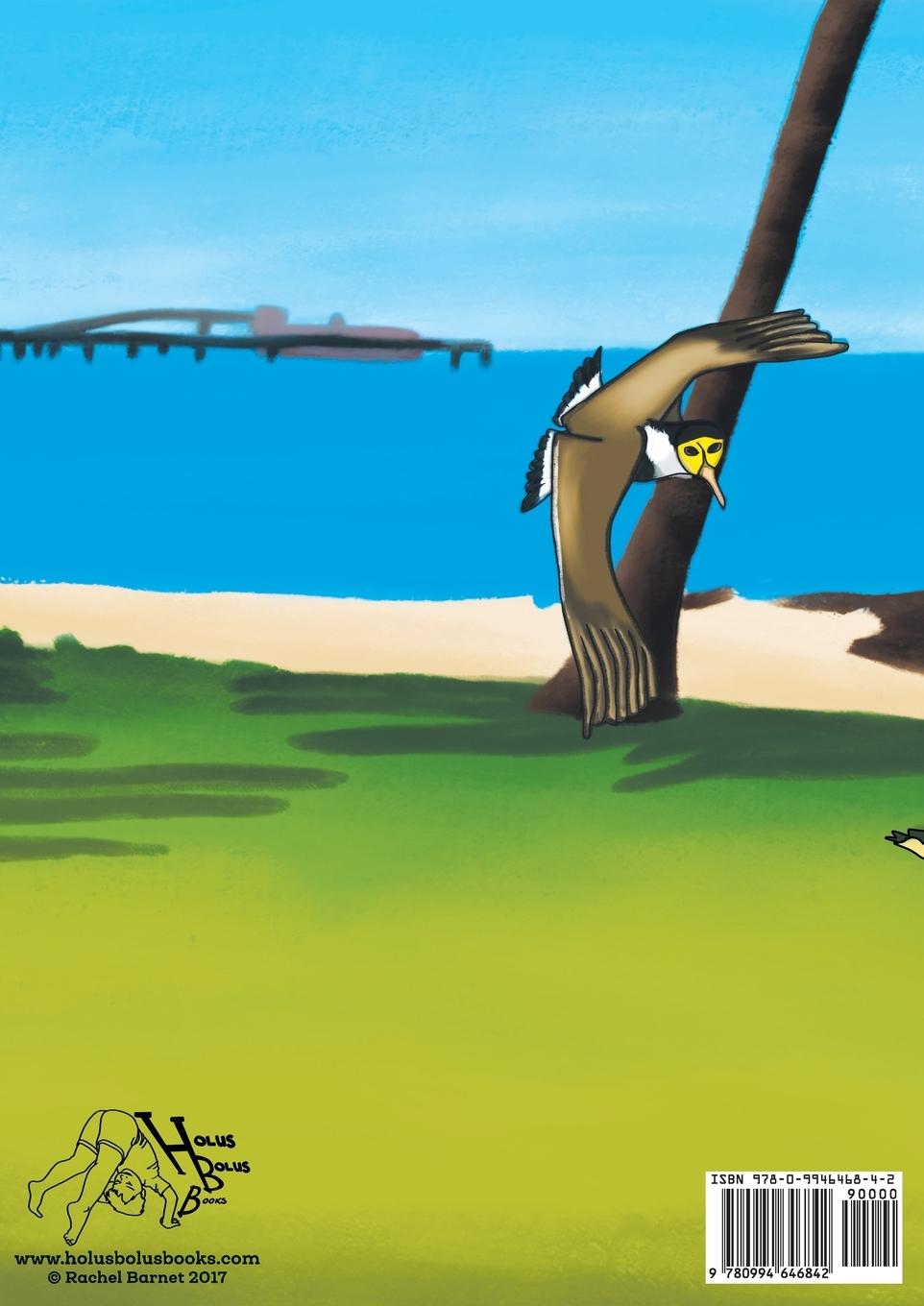 Rückseitencover There's a Crocodile on the Golf Course Colouring Book