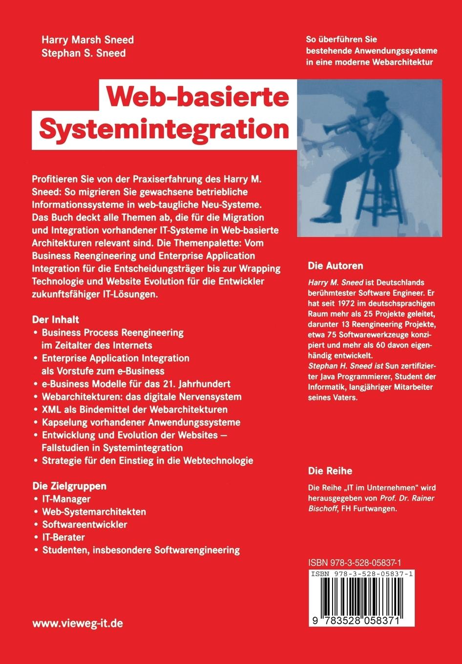 Rückseitencover Web-basierte Systemintegration