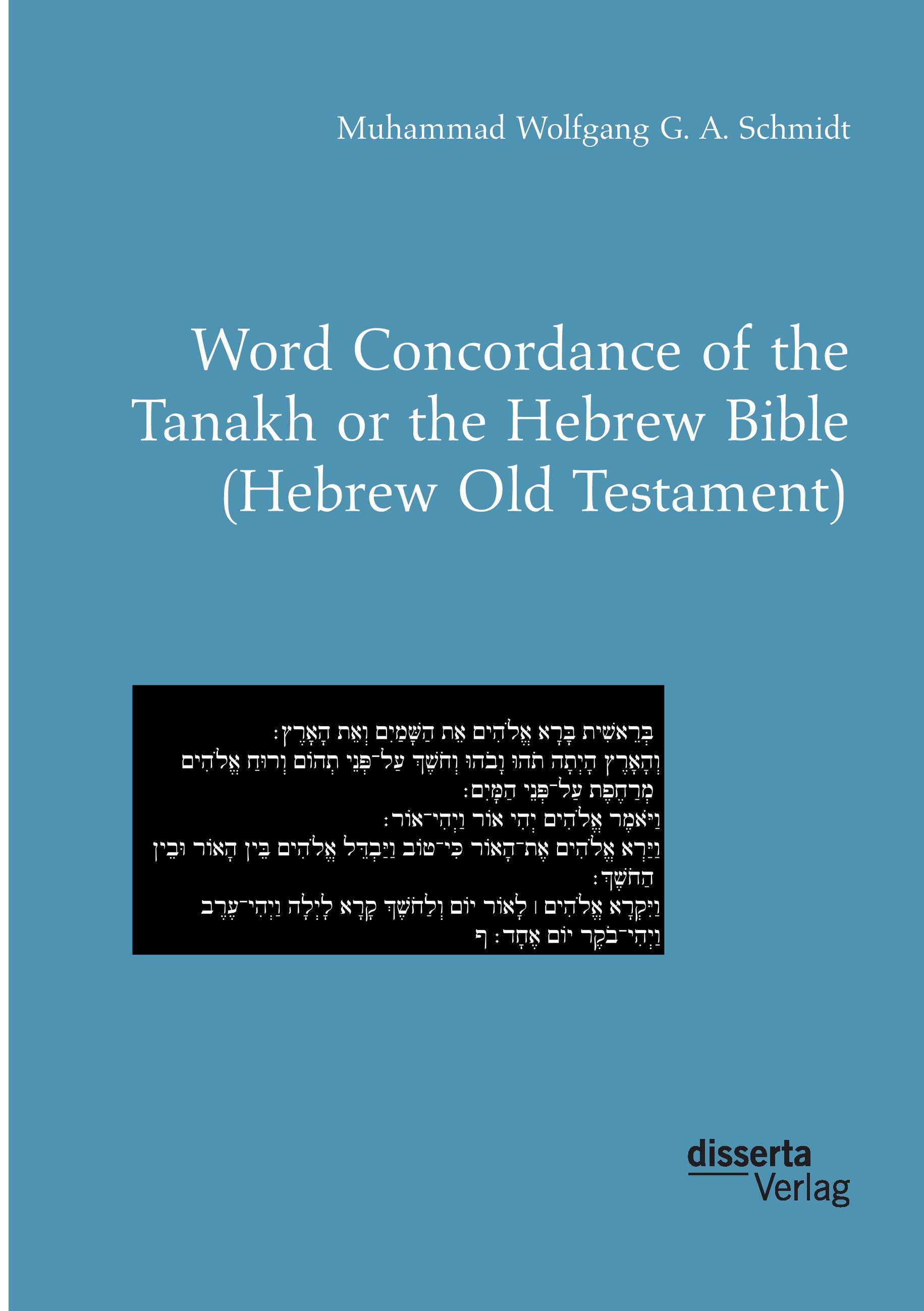 Vorderes Coverbild Word Concordance of the Tanakh or the Hebrew Bible (Hebrew Old Testament)
