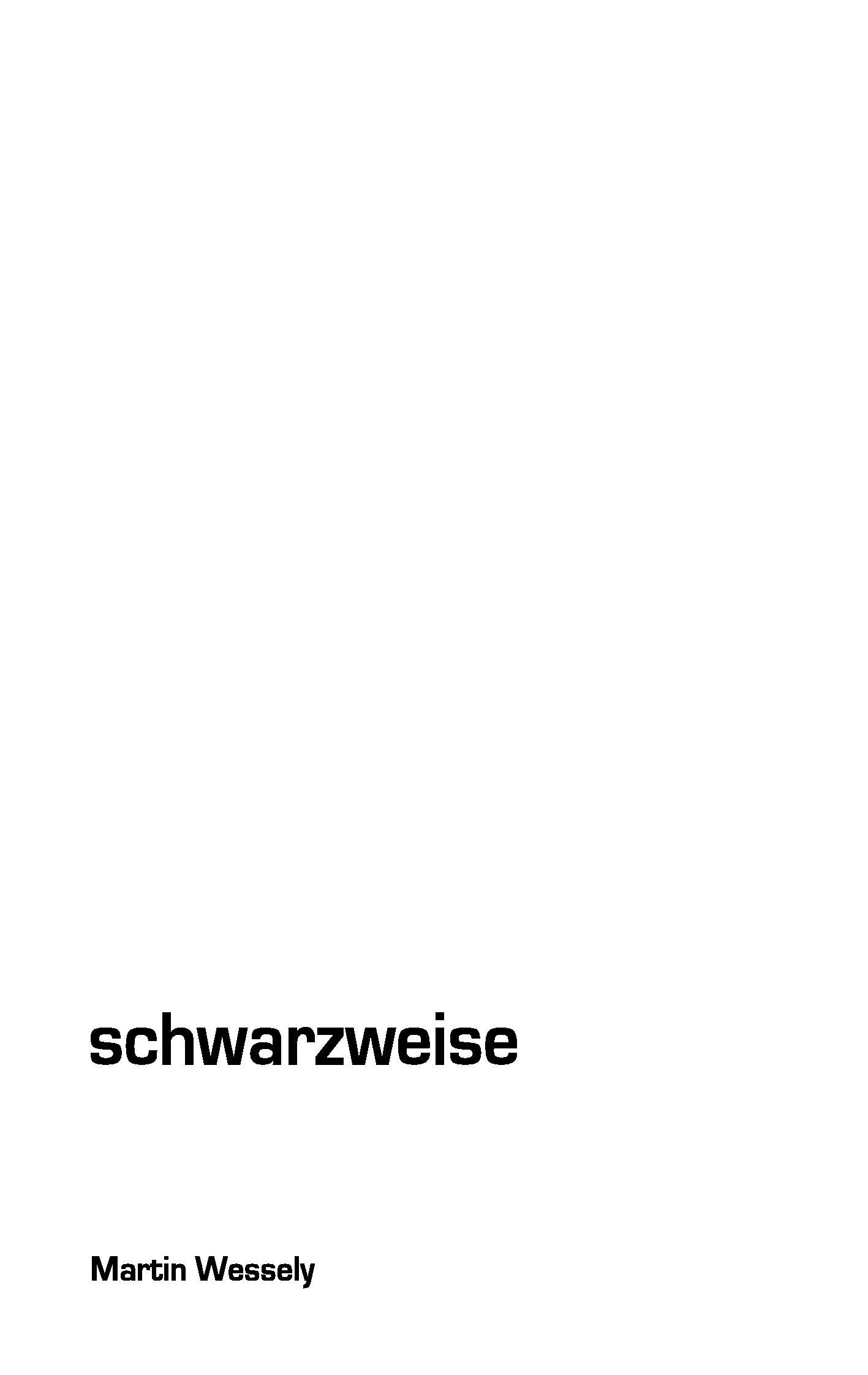 Vorderes Coverbild schwarzweise