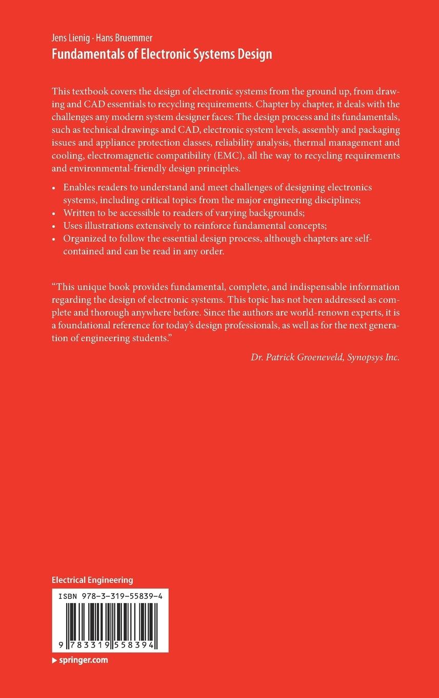 Rückseitencover Fundamentals of Electronic Systems Design