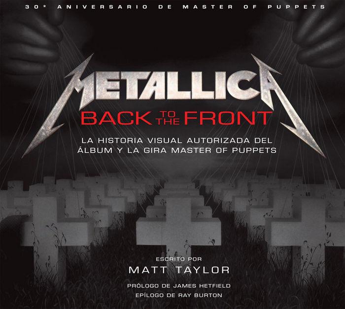 Vorderes Coverbild Metallica : back to the front