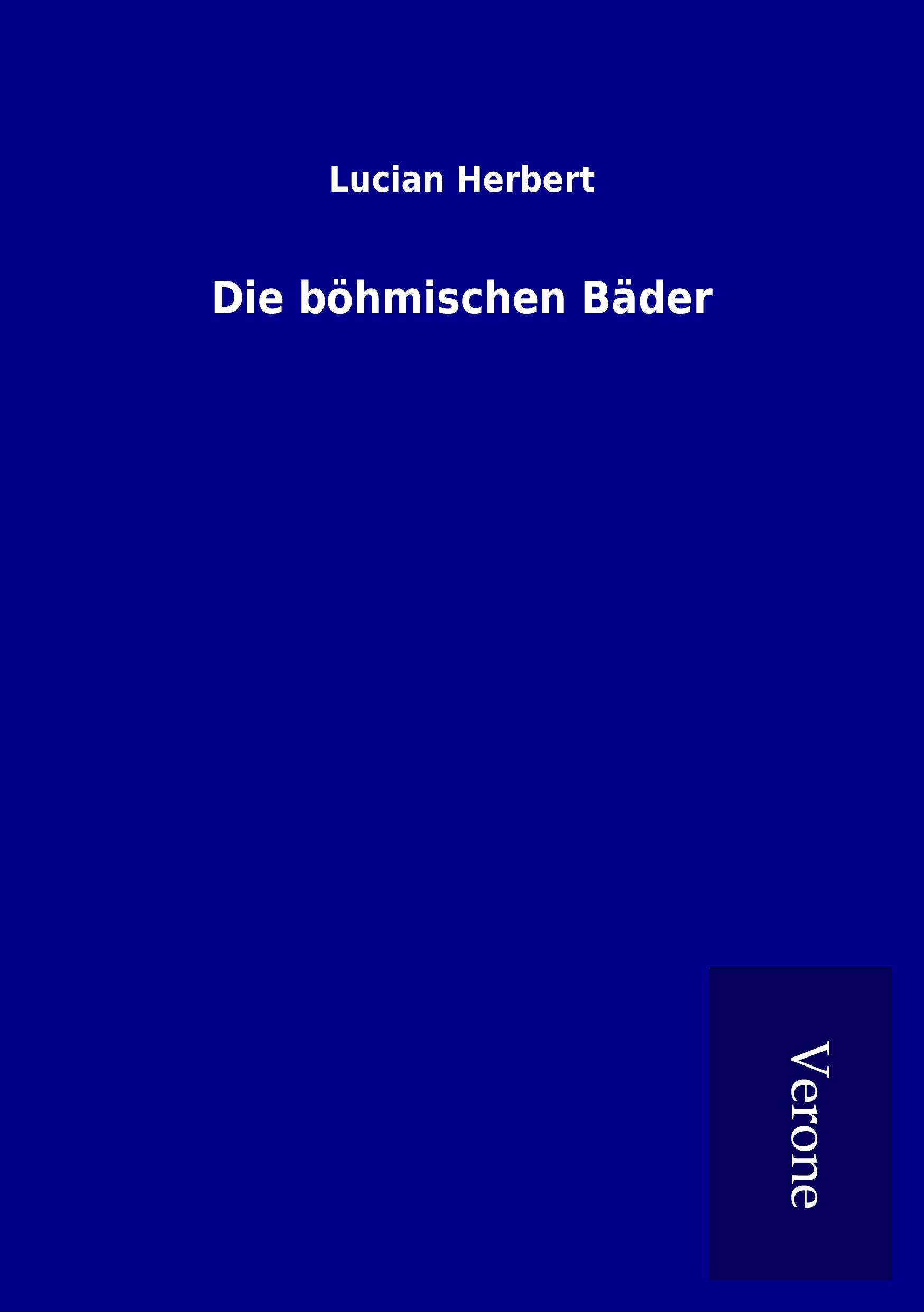 Vorderes Coverbild Die böhmischen Bäder