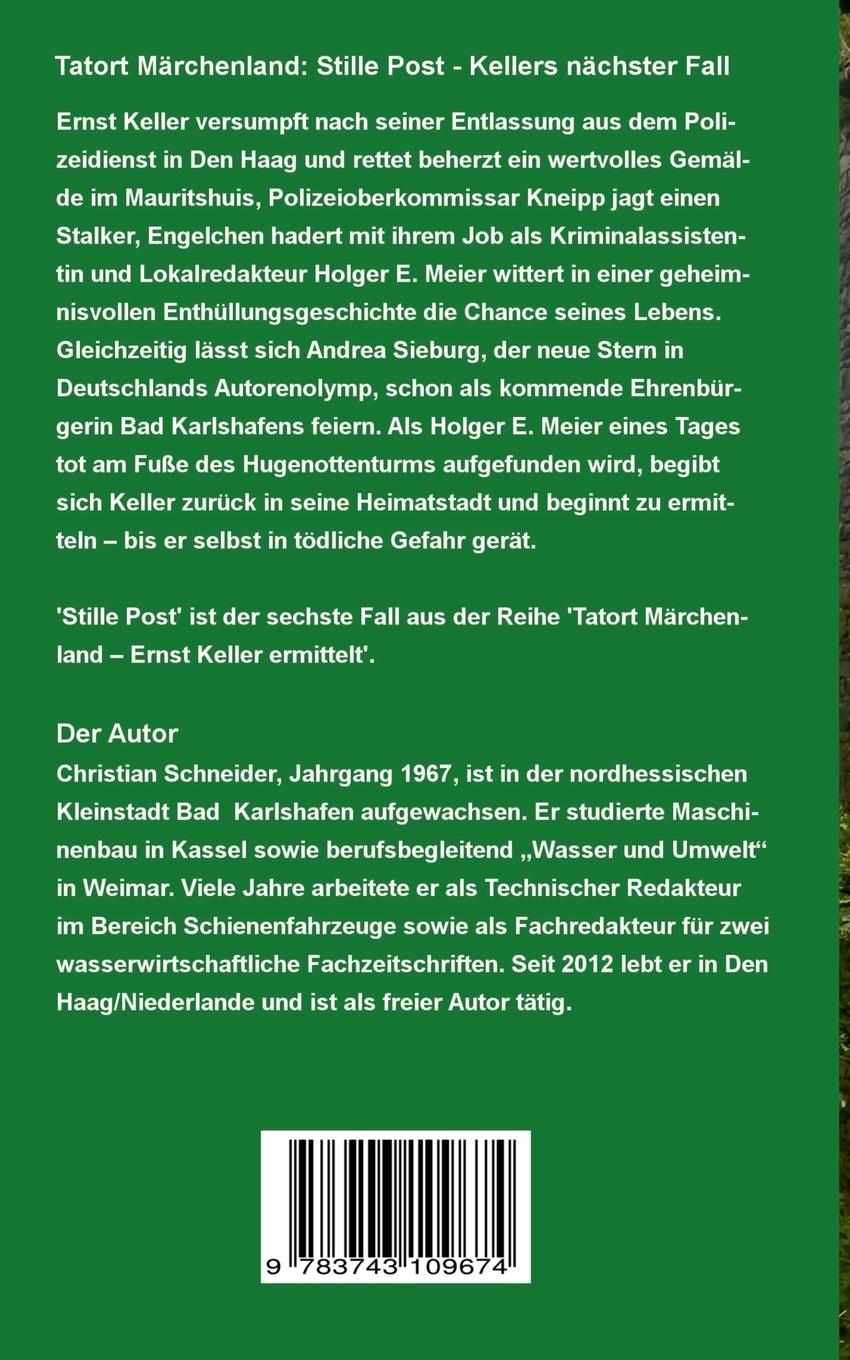 Rückseitencover Tatort Märchenland: Stille Post