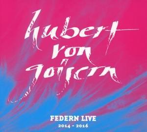 Vorderes Coverbild Federn Live 2014-2016