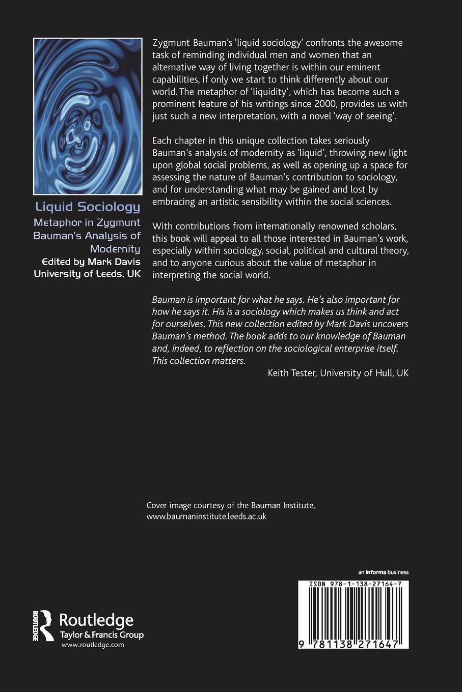 Rückseitencover Liquid Sociology