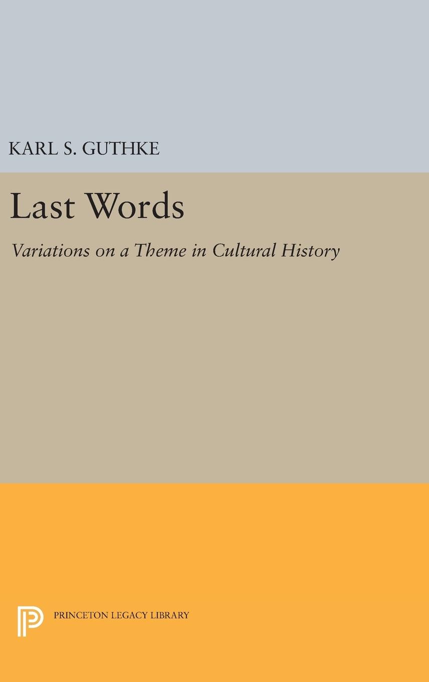 Vorderes Coverbild Last Words