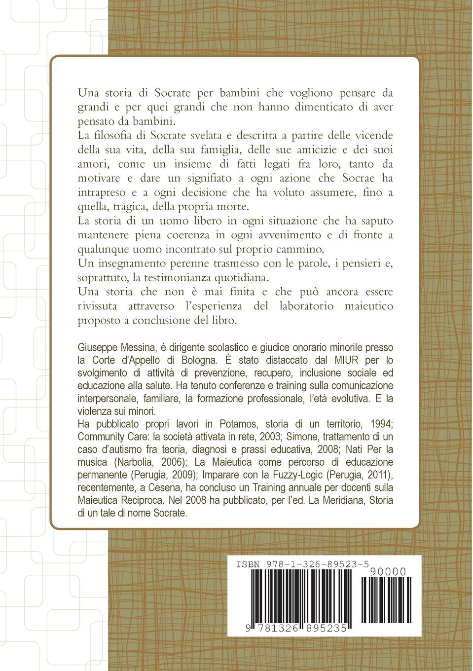 Rückseitencover Storia di un tale di nome Socrate